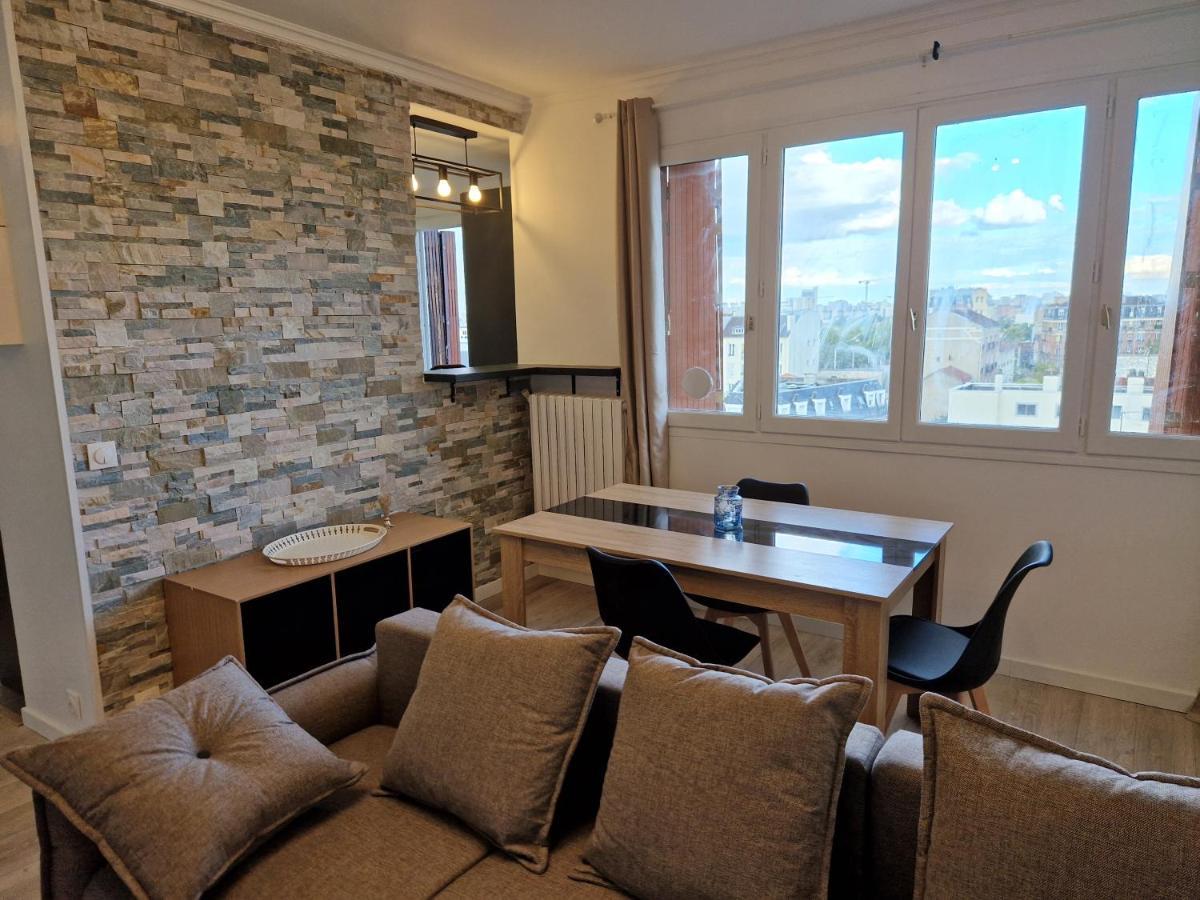 Appartement Spacieux Renove - 11 Min De Paris Коломб Екстер'єр фото
